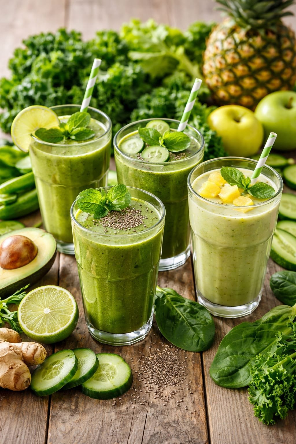 layers of berry and chia seed smoothies, colorful and healthy.